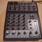 Musice mixer met mic stand, Ophalen of Verzenden, Zo goed als nieuw