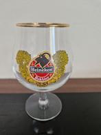 Heineken glas met voet Bokbier, Ophalen of Verzenden, Zo goed als nieuw, Glas of Glazen, Heineken
