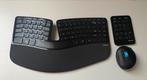 Microsoft Sculpt Ergonomic Desktop, Computers en Software, Toetsenborden, Ophalen of Verzenden, Zo goed als nieuw, Ergonomisch