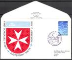 1e KLM vlucht Malta 1985, Postzegels en Munten, Verzenden, Envelop