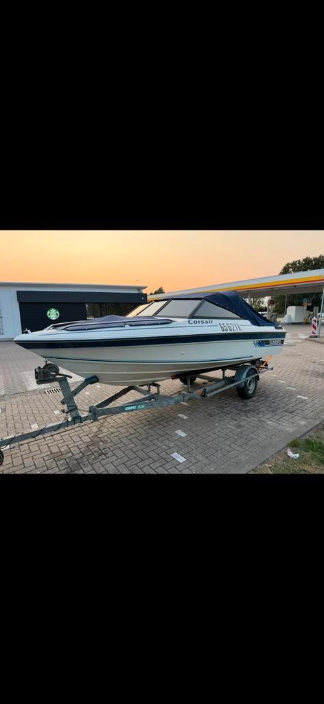 SUNBIRD CORSAIR 17, Watersport en Boten, Speedboten, Zo goed als nieuw, 3 tot 6 meter, Benzine, 120 tot 200 pk, Polyester, Binnenboordmotor