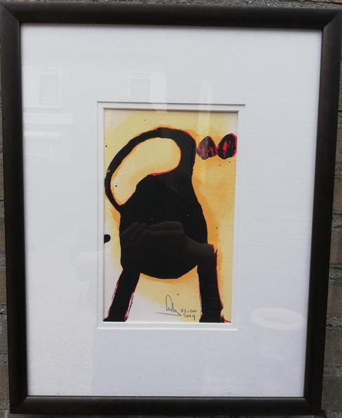 ARTY GRIMM (1950). Zeefdruk. Sign & genummerd. 39/49 cm., Antiek en Kunst, Kunst | Litho's en Zeefdrukken, Ophalen