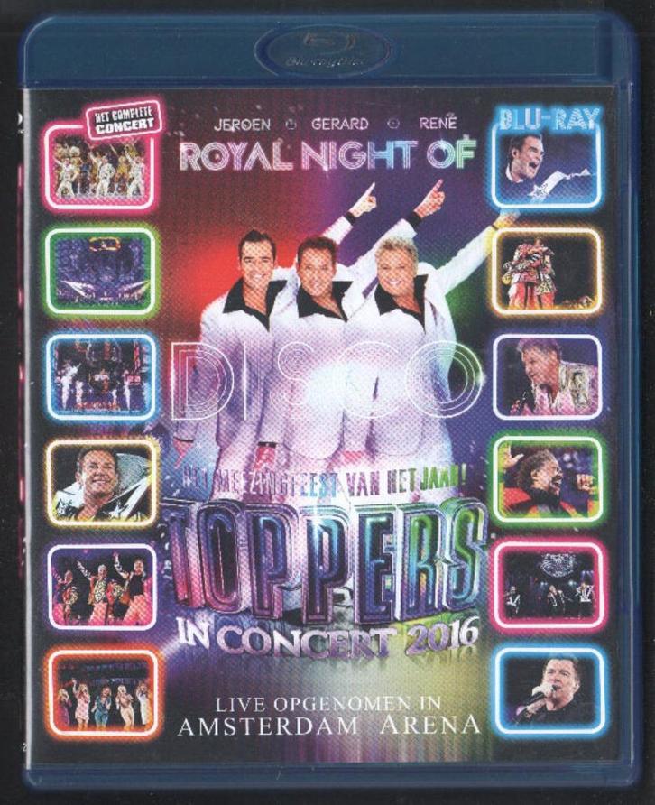 Toppers in Concert 2016 Royal Night of Disco. Blu-ray., Cd's en Dvd's, Blu-ray, Zo goed als nieuw, Muziek en Concerten, Ophalen of Verzenden