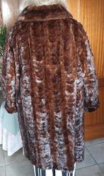 Nerts bontjas lang, Kleding | Dames, Ophalen, Bruin, Maat 46/48 (XL) of groter, Zo goed als nieuw