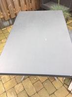 Tuin tafel 120x80, Gebruikt, Rechthoekig, Ophalen of Verzenden, Aluminium