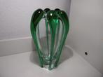 Prachtige zware glazen Murano ? vaas, Antiek en Kunst, Ophalen of Verzenden