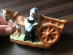 Oude porseleinen figuurtjes oa met paard en kar, Antiek en Kunst, Ophalen of Verzenden