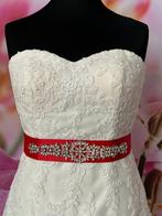 Nieuwe strass riem handwerk rode riem., Ophalen, Nieuw, Rood, Accessoires