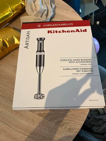 KitchenAid Handblender met Accessoires - Nieuw! beschikbaar voor biedingen