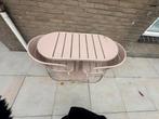 SKLUM bistrose - kleur naakt beige. Zgan, Tuin en Terras, Ophalen of Verzenden, Zo goed als nieuw, Rond