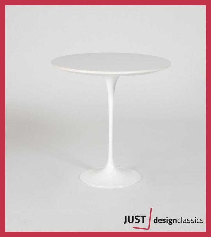 Knoll Saarinen Side Table Wit, Huis en Inrichting, Tafels | Sidetables, Gebruikt