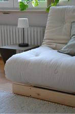 Super leuke slaapbank - kleur natural, Ophalen, 140 cm, Nieuw, Tweepersoons