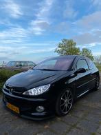 Peugeot 206 1.6 16V XS, Auto's, Voorwielaandrijving, 15 km/l, Zwart, Zwart