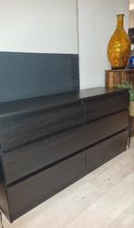 Kullen ladekast Ikea 
Bruin/zwart, Ophalen, Gebruikt, 100 tot 150 cm, 5 laden of meer