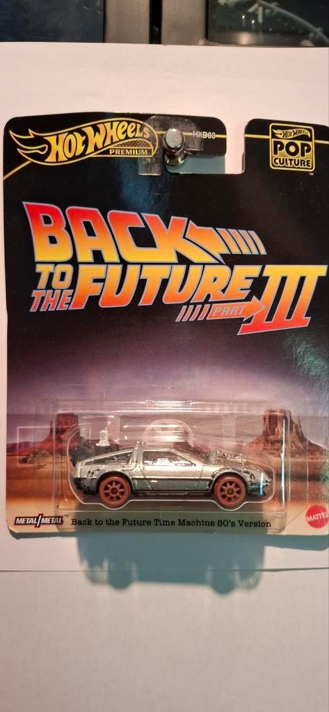 Hot Wheels Back to the Future III - 50's Version, Hobby en Vrije tijd, Modelauto's | 1:18, Nieuw, Auto, Hot Wheels, Ophalen of Verzenden