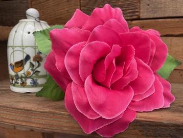 Kunstbloemen AANBIEDING - kunstbloem creatief - roze rozen beschikbaar voor biedingen