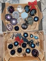 Kerstballen blauw / paars, Diversen, Ophalen