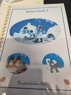 Zolderopruiming--patroonboek winter tafereel-van vilt, Hobby en Vrije tijd, Vilt, Ophalen of Verzenden, Gebruikt, Boek of Patroon