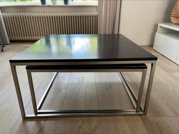 Set van 2 salontafels