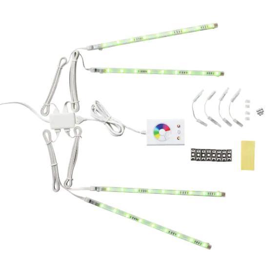 Ikea Dioder LED Strips (7 stuks) - Werken Perfect!, Huis en Inrichting, Lampen | Losse lampen, Gebruikt, Led-lamp, Minder dan 30 watt