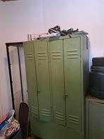 Vier deurs vintage lockerkast, Ophalen, Gebruikt, Vintage