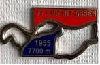 TT Circuit Assen 1955 pin, Ophalen of Verzenden, Zo goed als nieuw
