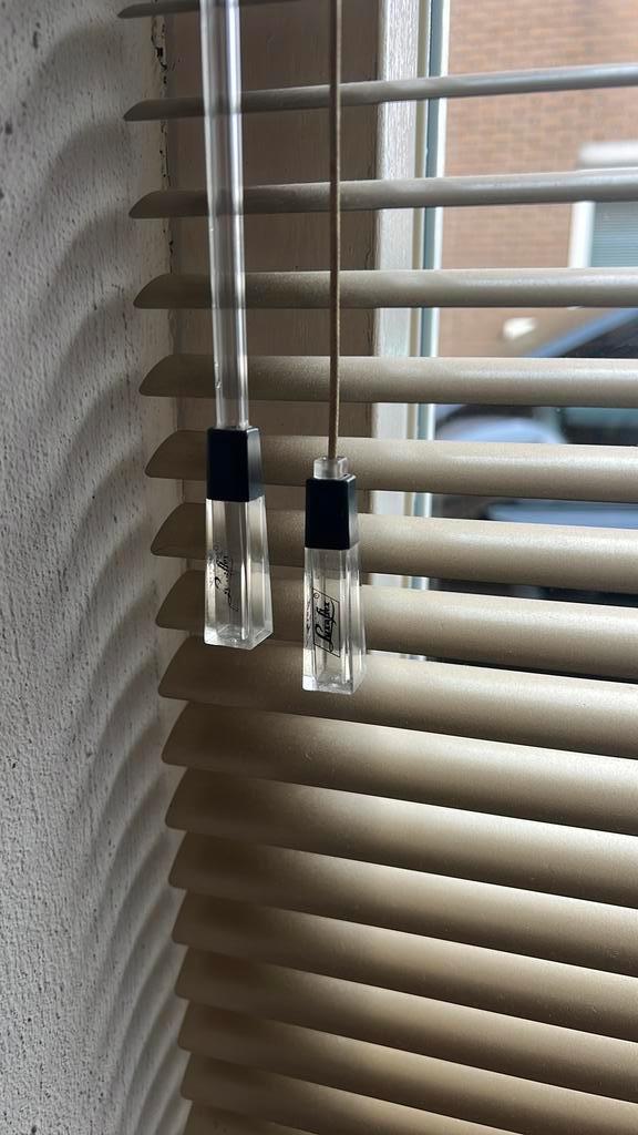 Luxaflex jalouzieën, metallic goud brons, afmeting 1005x1475, Huis en Inrichting, Stoffering | Gordijnen en Lamellen, Gebruikt