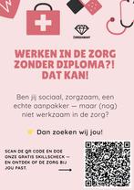 Werken in de zorg zonder diploma? Dat kan!, Variabele uren, MBO, Vanaf 1 jaar