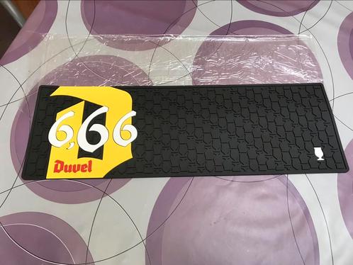 5 Duvel 6,66% rubberen barmatten, nieuw, Verzamelen, Merken en Reclamevoorwerpen, Nieuw, Gebruiksvoorwerp, Ophalen of Verzenden