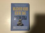 Leo Tolstoj - Wijsheid voor iedere dag, Boeken, Ophalen of Verzenden, Zo goed als nieuw, Leo Tolstoj