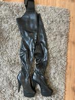 Pleaser Hoge Lies Laarzen Maat 41, Kleding | Dames, Schoenen, Verzenden, Zo goed als nieuw, Zwart, Hoge laarzen