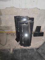 Marmeren tegels zwart met gouden spikkels, Doe-het-zelf en Verbouw, Tegels, Ophalen, 40 tot 60 cm, Gebruikt, 40 tot 60 cm