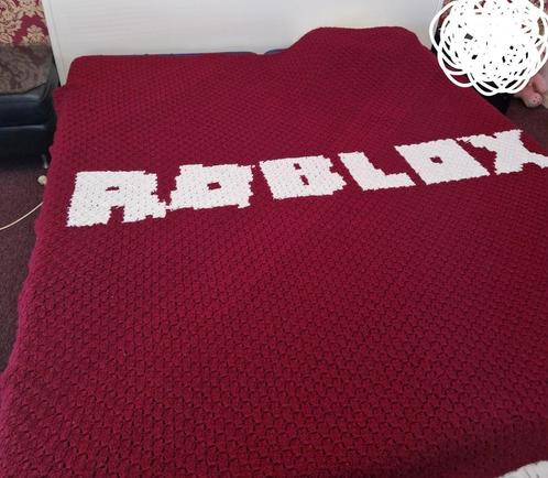 ROBLOX bed sprei!, Huis en Inrichting, Slaapkamer | Beddengoed, Zo goed als nieuw, Tweepersoons, Ophalen of Verzenden