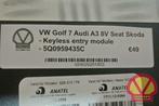 vw golf 7 audi a3 seat skoda keyless entry module 5q0959435c, Auto-onderdelen, Gebruikt, Ophalen of Verzenden, Volkswagen