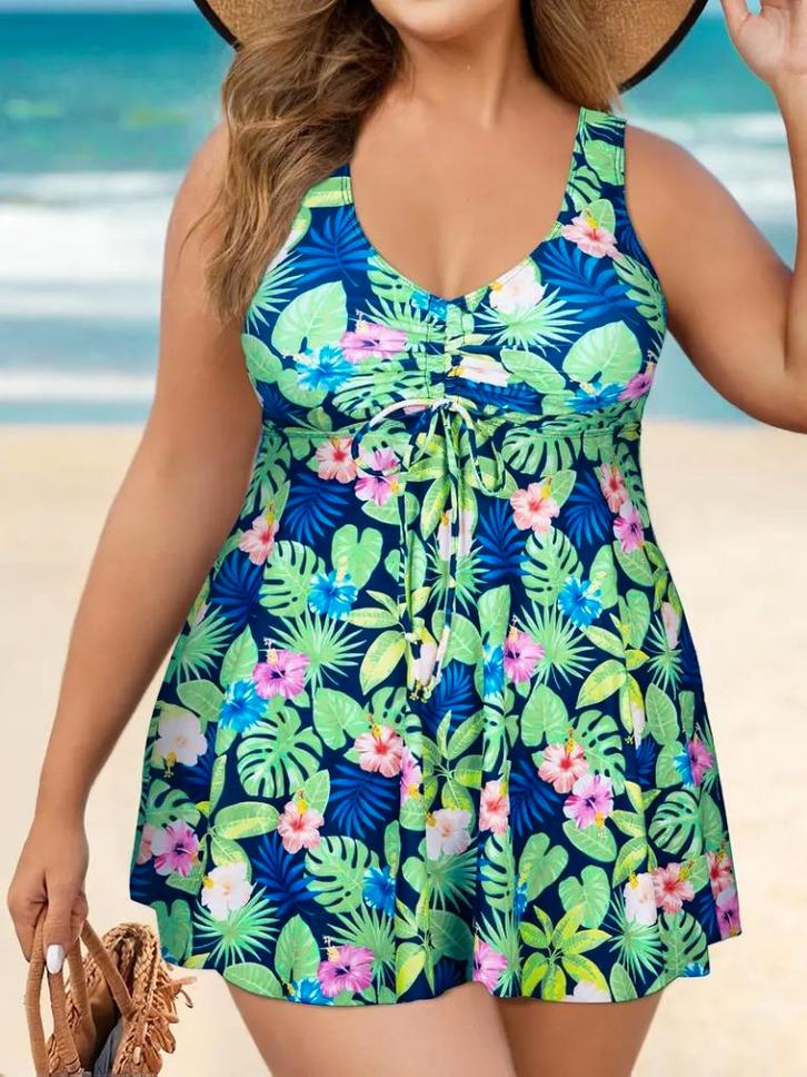 Badpakjurk tankini groen 46 48 50 52 54 56 58 badpak, Kleding | Dames, Badmode en Zwemkleding, Nieuw, Badpak, Groen, Ophalen of Verzenden