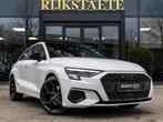 Audi A3 Sportback 40 TFSI e|PANO|MATRIX|B&0|CAMERA|BLACK OPT, Auto's, Gebruikt, 4 cilinders, 1535 kg, Wit