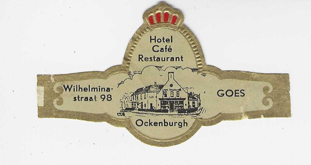 abonnee 1 -873- hotel  ockenburgh  goes, Ophalen of Verzenden, Gebruikt, Sigarenbandjes
