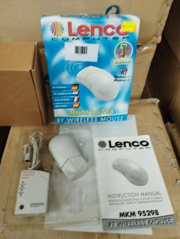 Lenco draadlose muis 9p serial / PS/2 NOS beschikbaar voor biedingen
