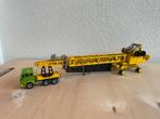 Siku mercedes vrachtwagen (4210) + bouwkraan (4112), Ophalen of Verzenden, Gebruikt, Bus of Vrachtwagen, SIKU