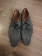 Van Lier Grijs Suede Heren Schoenen - Zo Goed Als Nieuw, Ophalen of Verzenden