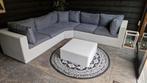 Textyleen weerbestendige loungeset wit met extra hoezen, Tuin en Terras, Tuinsets en Loungesets, Ophalen of Verzenden, Zo goed als nieuw