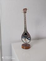 vintage mandolin music box draaibaar 37 cm, Verzamelen, Ophalen of Verzenden