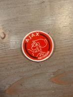 Ajax opnaaiembleem  7 cm, Ophalen of Verzenden, Zo goed als nieuw, Ajax, Overige typen