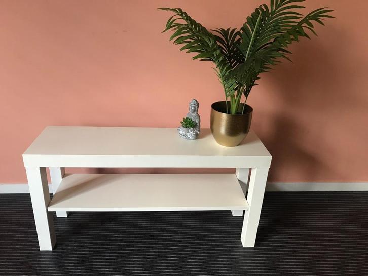 TV KAST IN HET WIT: MOOI EN DEGELIJK 100 % IN ORDE !, Huis en Inrichting, Kasten | Televisiemeubels, Zo goed als nieuw, Minder dan 100 cm