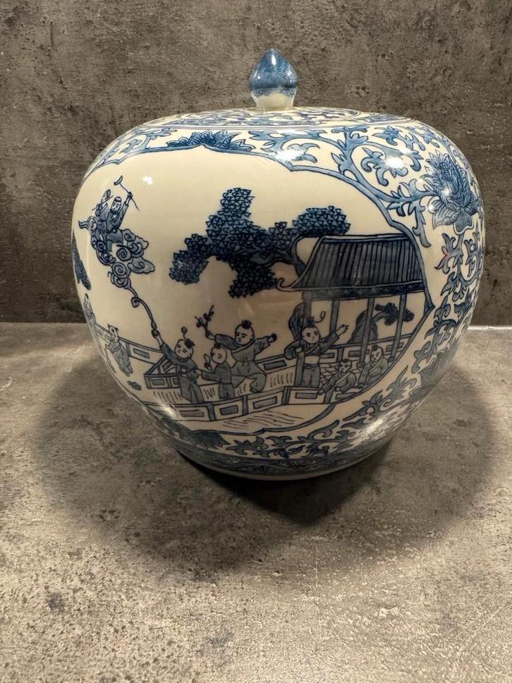 Antieke gemberpot, Antiek en Kunst, Curiosa en Brocante, Ophalen of Verzenden