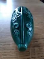 Vintage groen spaarvarken, nationaal spaarfonds., Verzamelen, Ophalen of Verzenden, Zo goed als nieuw, Steen, Aardewerk of Keramiek