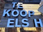 Oude reklame letters, Verzamelen, Merken en Reclamevoorwerpen, Ophalen of Verzenden, Gebruikt, Lichtbak of (neon) lamp