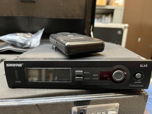 Shure SLX4 set incl. Bodypack en WH20 Headset (in koffer), Muziek en Instrumenten, Microfoons, Gebruikt, Overige typen, Draadloos