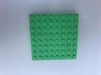 Lego onderdelen 4021 Lichtgroen 8x8cm (2 stuks), Ophalen of Verzenden, Nieuw, Losse stenen, Lego