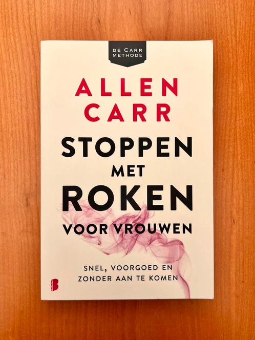 Allen Carr - Stoppen met roken voor vrouwen, Boeken, Gezondheid, Dieet en Voeding, Nieuw, Gezondheid en Conditie, Ophalen of Verzenden